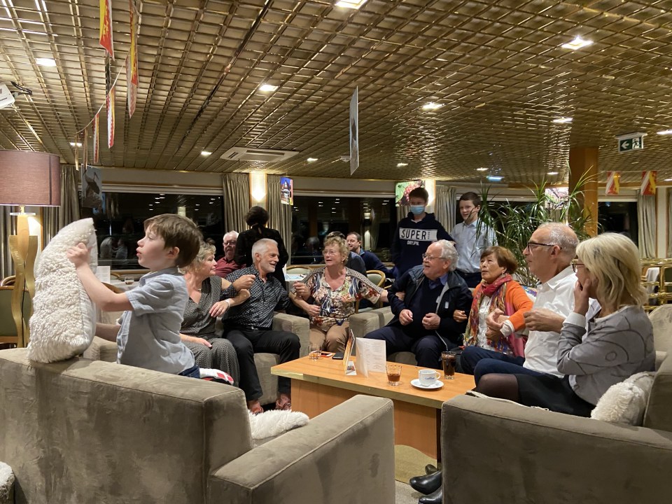 anniversaire georges mertzolf en croisire sur le rhin
