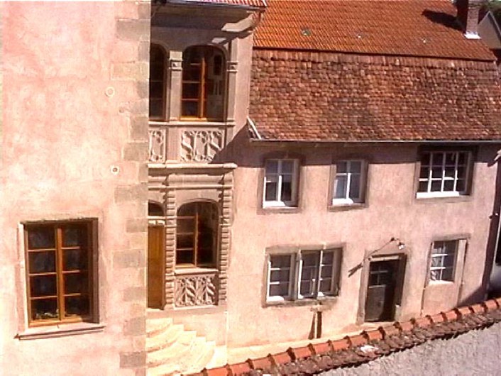 faade arrire de la maison Wolff