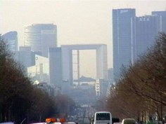 arche de la defense  vue depuis ADT
