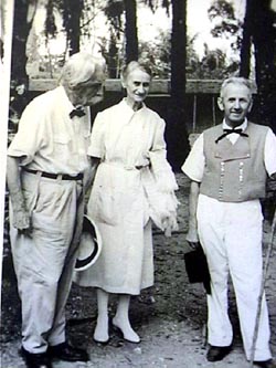 Albert Schweitzer tait un ami de la famille Mahler et il venait rgulirement  Sarre-Union